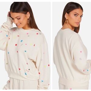 NEW LAUREN MOSHI CHARM ELEMENTS PULLOVER